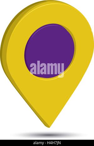 3D Pin Icon Design, EPS 10 supported Stock Vector Image & Art - Alamy