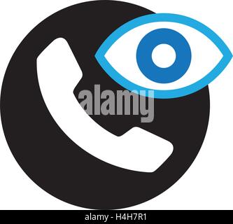 Phone and Security Concept. Stock Vector