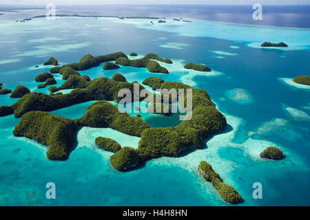 Seventy Islands of Palau, Micronesia, Pacific Stock Photo
