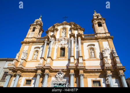 Church of San Domenico, Palermo, Sicily, Italy Stock Photo