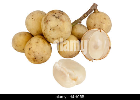 southern langsat fruit Stock Photo