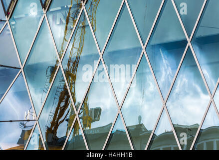 windows of a modern building Stock Photo