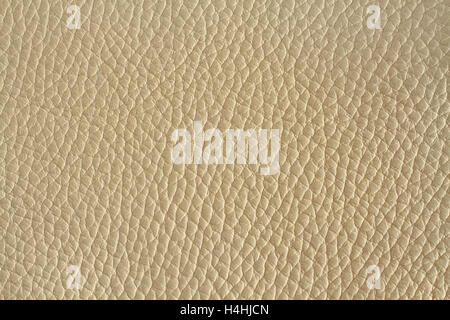 Light beige colored cow leather texture. Macro Stock Photo