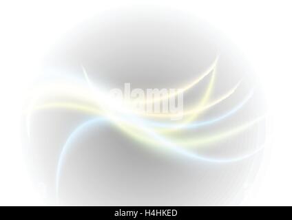 Abstract bright glowing waves background. Shiny light sparkling effect vector design Stock Vector