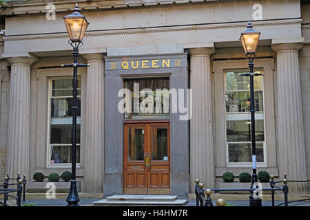 Queen Insurance Buildings,Queen avenue,Castle St,Liverpool,England,UK Stock Photo