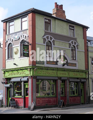 Shenanigans Pub,McDonalds Alehouse,Smithfield St,Liverpool,Merseyside, UK Stock Photo
