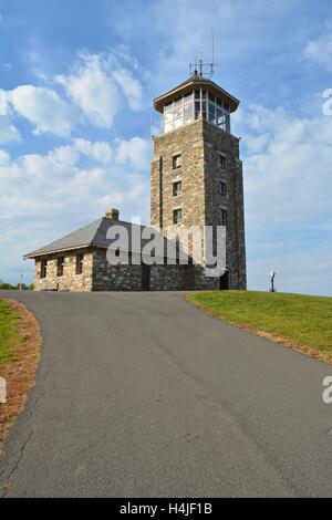 An Observation Tower On Quabbin Hill Along The Quabbin Reservoir In ...