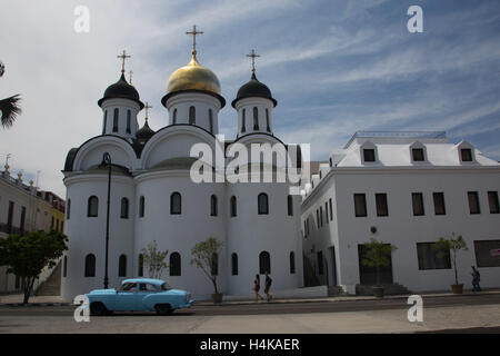 Russian orthodox church in Havana Cuba Stock Photo