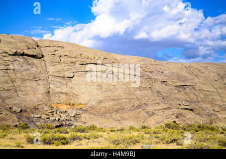 Independence Rock State Historic Site Stock Photo