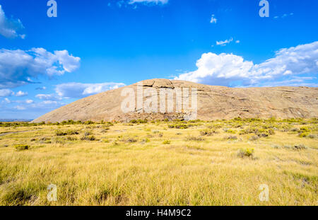 Independence Rock State Historic Site Stock Photo