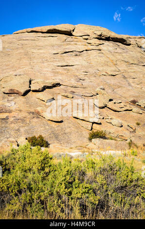 Independence Rock State Historic Site Stock Photo