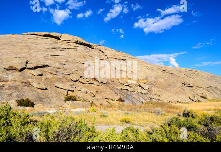 Independence Rock State Historic Site Stock Photo