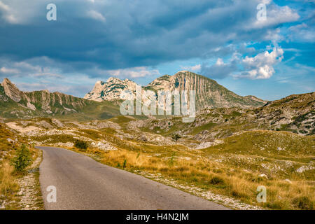 Prutas, mountain in Durmitor National Park, Dinaric Alps, Montenegro Stock Photo