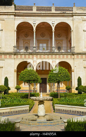 La Casa de Pilatos (Pilate's House) Seville Andalucia, Spain Stock Photo