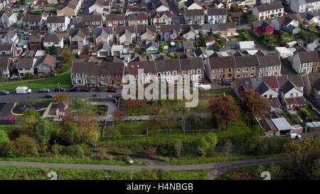 The memorial garden to the victims of the Aberfan disaster that was built on the site of Pantglass Junior School, as the 50th anniversary of the tragedy approaches. Stock Photo