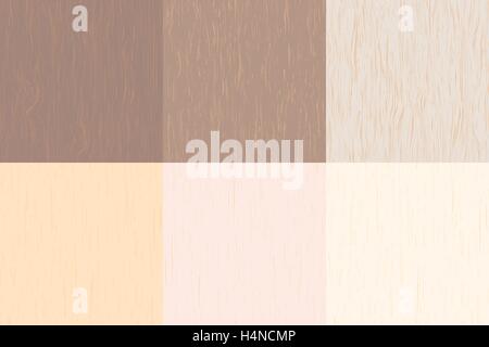 Illustrated wood texture Stock Vector