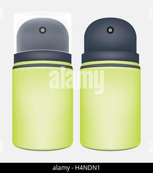 container spray bottle Stock Vector