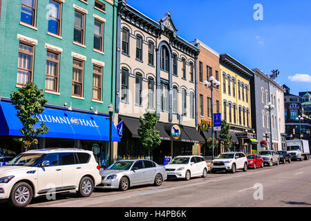 Lexington Kentucky downtown skyline with traffic Stock Photo, Royalty ...