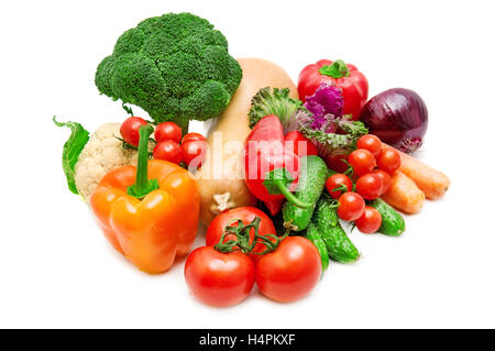 vegetable isolated on a white background Stock Photo