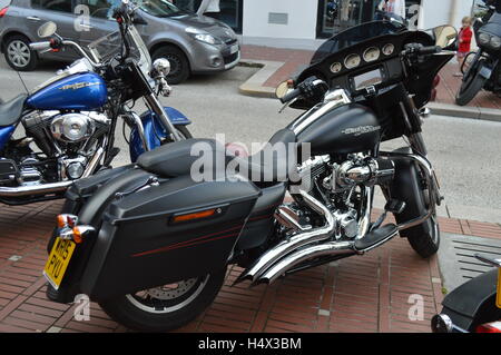 Motorbike, bike, Le Touquet, France Stock Photo