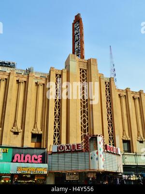 Roxie Theater,movie house,located on Broadway, downtown Los Angeles Stock Photo