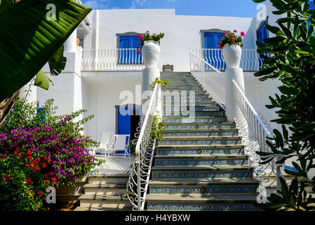 Italy Sicily Aeolian Islands Panarea Local architecture Stock Photo