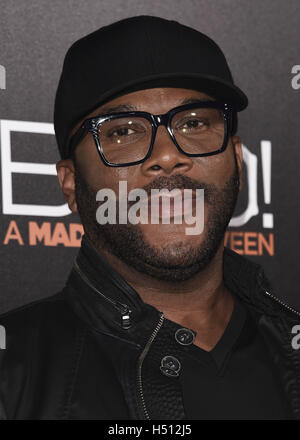 Hollywood. 17th Oct, 2016. Tyler Perry at the world premiere of Tyler Perry's 'Boo! A Madea Halloween' at ArcLight Hollywood on October 17, 2016 in Hollywood, California. © Mpi991/Media Punch/Alamy Live News Stock Photo