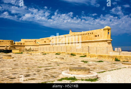 Fort Saint Elmo in Valletta - Malta Stock Photo