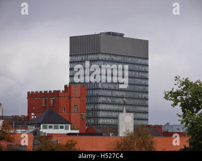 Sheffield arts tower views Stock Photo