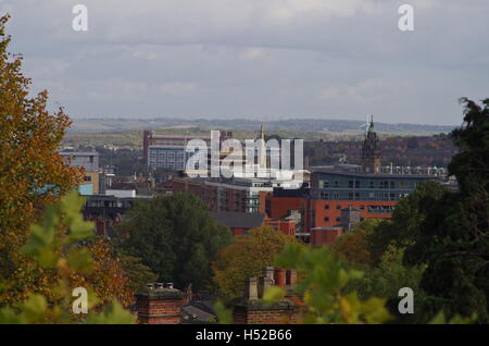 Sheffield arts tower views Stock Photo