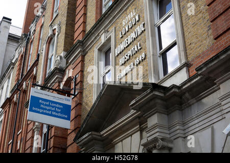 The Royal London Hospital for Integrated Medicine, Great Ormond Street, London, UK Stock Photo