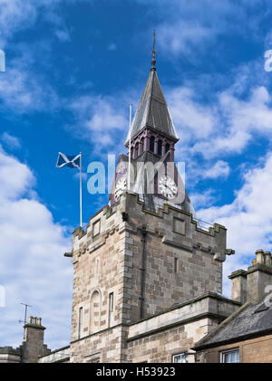 dh Nairn Clock Tower NAIRN NAIRNSHIRE Nairn Courthouse clock tower scotland Stock Photo