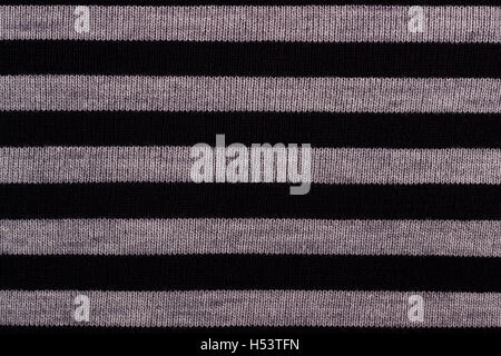 Texture of striped knitted woolen fabric for wallpaper and an abstract background Stock Photo