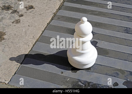 Giant Chess Pieces, London, England, UK
