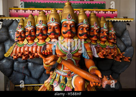 Detail of the Munneswaram Temple, Hindu temple in Munneswaram village, Chilaw, Sri Lanka Stock Photo