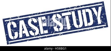 case study square grunge stamp Stock Vector