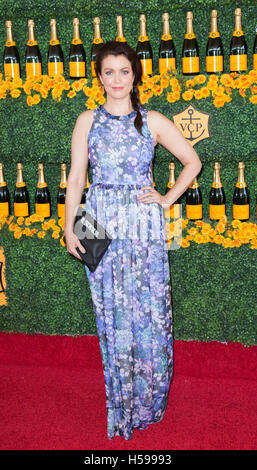 Actress Bellamy Young attends the Sixth-Annual Veuve Clicquot Polo