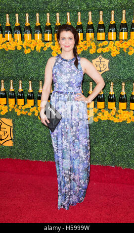 Actress Bellamy Young attends the Sixth-Annual Veuve Clicquot Polo