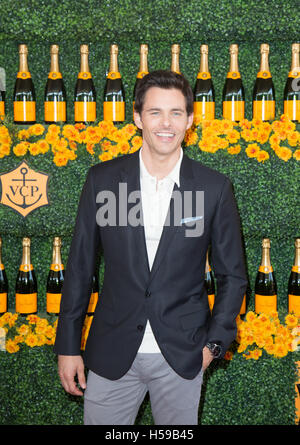 Actor James Marsden attends the Sixth-Annual Veuve Clicquot Polo Classic on October 17, 2015 at Will Rogers State Historic Park, Polo Field, in Pacific Palisades, California, USA Stock Photo