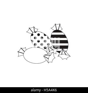 Candies icon, isometric 3d style Stock Vector