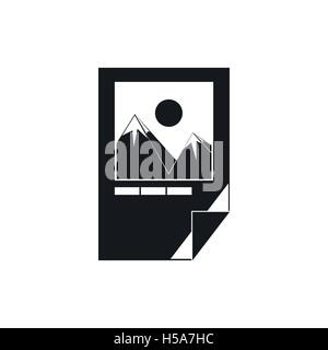 Tested ink paper with printer marks icon Stock Vector