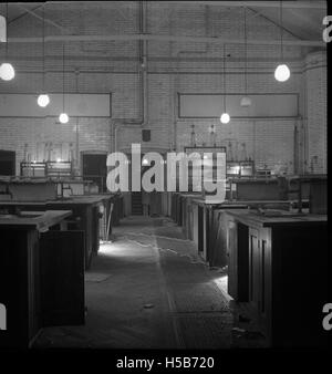 The interior of a building, possibly a former Government Laboratory in ...