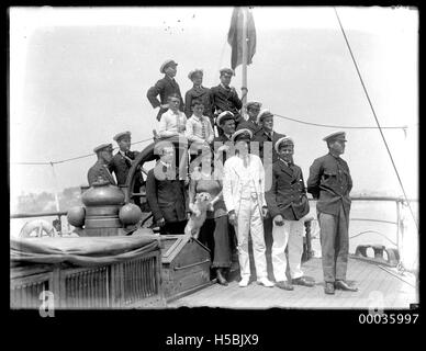 Crew of MOUNT STEWART Stock Photo