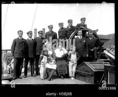 Crew of MOUNT STEWART Stock Photo