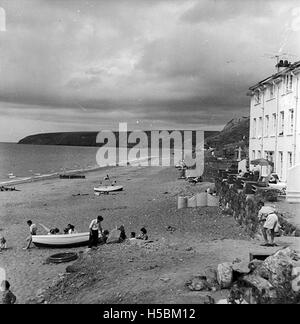 Sea-side views from around the North Wales coast for a pictorial supplement Stock Photo