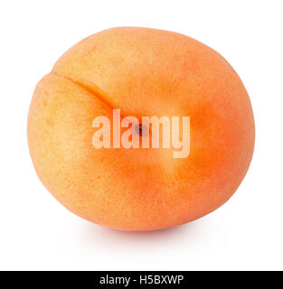 apricot isolated on the white background. Stock Photo