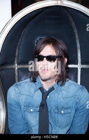Actor Norman Reedus attends Norman Reedus: A Fine Art Photography Exhibition at Voila! Gallery on November 22, 2015 in Los Angeles, California, USA