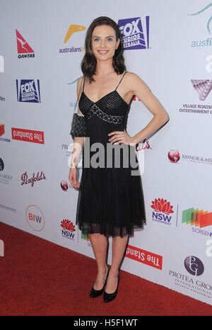 Hollywood, CA, USA. 19th Oct, 2016. 19 October 2016 - Hollywood, California. Kendal Rae. Australians In Film's 5th Annual Awards Gala held at NeueHouse. Photo Credit: Birdie Thompson/AdMedia Credit:  Birdie Thompson/AdMedia/ZUMA Wire/Alamy Live News Stock Photo