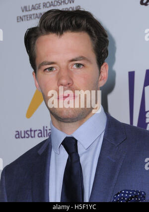 Hollywood, CA, USA. 19th Oct, 2016. 19 October 2016 - Hollywood, California. Thomas Cocquerel. Australians In Film's 5th Annual Awards Gala held at NeueHouse. Photo Credit: Birdie Thompson/AdMedia Credit:  Birdie Thompson/AdMedia/ZUMA Wire/Alamy Live News Stock Photo