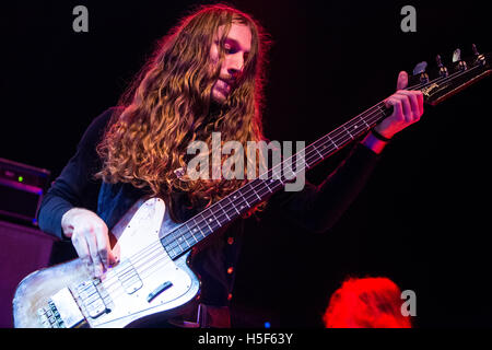 Milan Italy. 19th October 2016. The Swedish rock blues band BLUES PILLS performs live on stage at Alcatraz during the 'Lady In Gold Tour' Credit:  Rodolfo Sassano/Alamy Live News Stock Photo